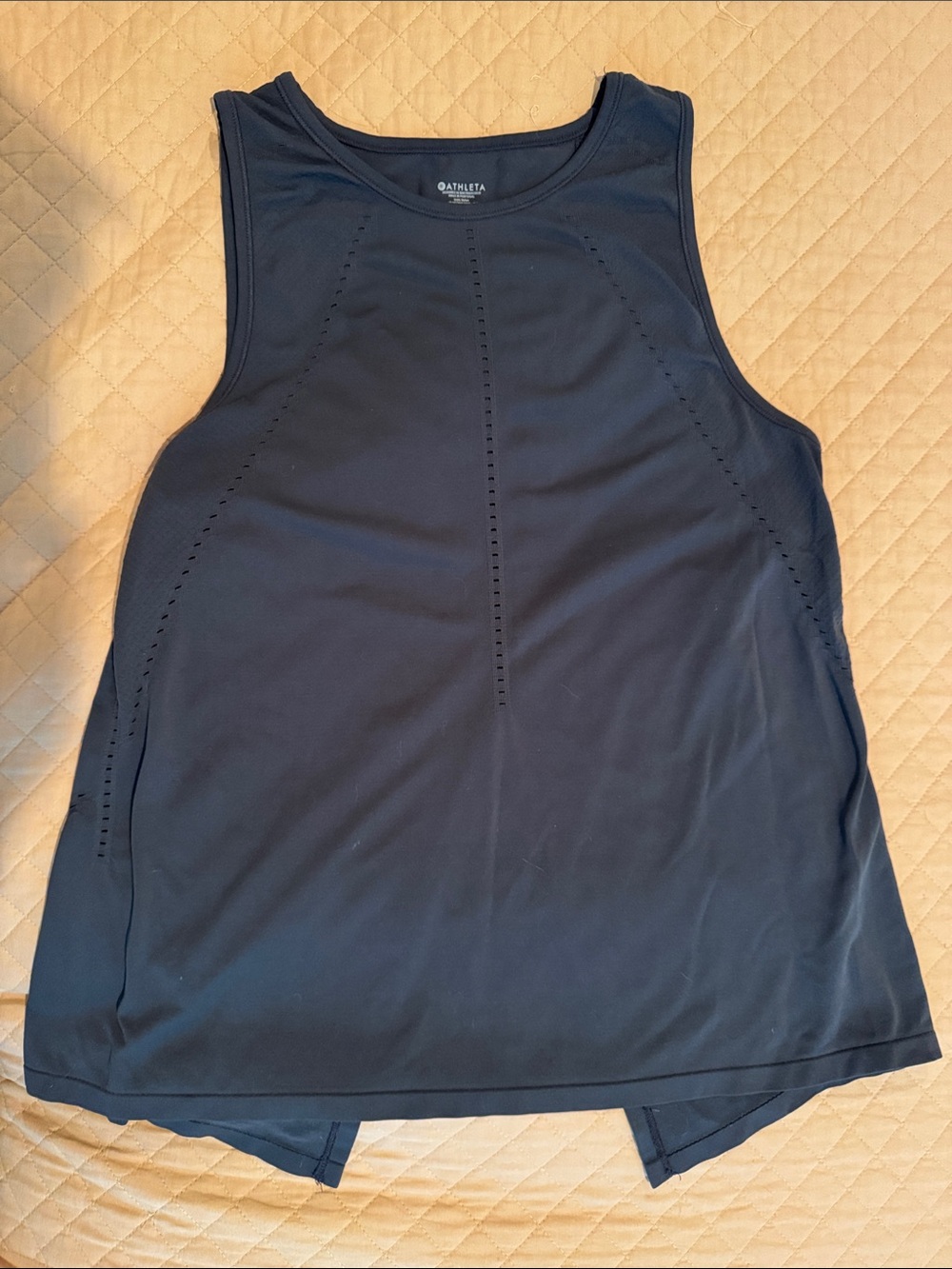 Athleta Navy Blue Performance Tank Top